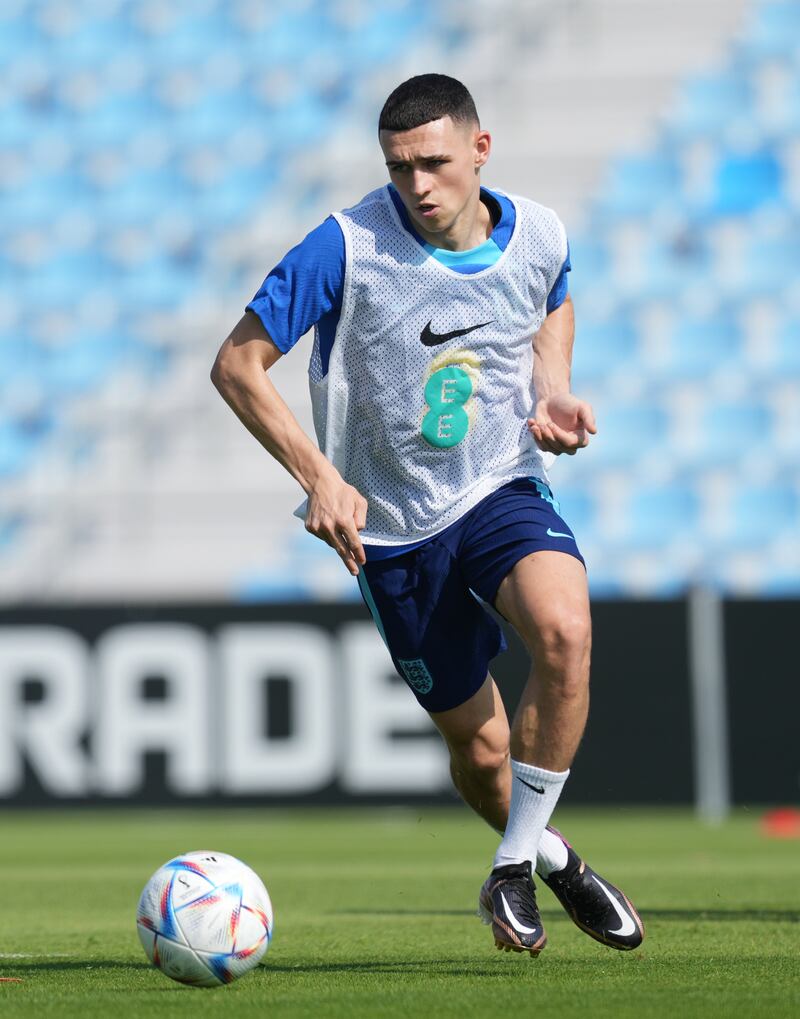 England's Phil Foden.