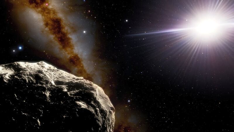 The asteroid called 2020 XL5, which orbits the Sun along the same path as our planet. Reuters