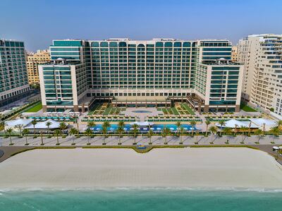 The five-star waterfront family-friendly resort is open for overnight stays. Photo: Hilton