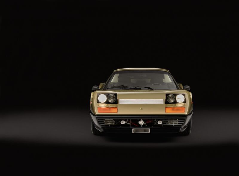 The car is part of The Midas Touch, the first ever Sotheby’s sale dedicated entirely to gold. Courtesy Sotheby's