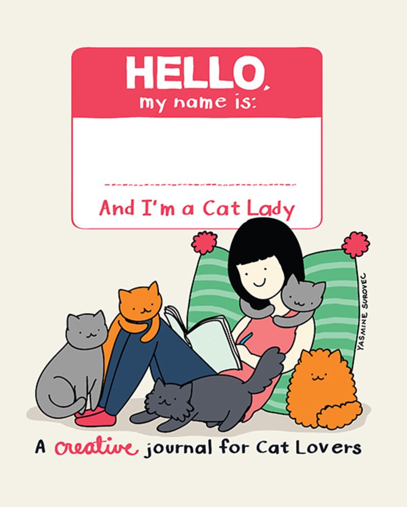 The Cat Lady’s Creative Journal, Dh68, Kinokuniya.com. Photo: Andrews McMeel Publishing