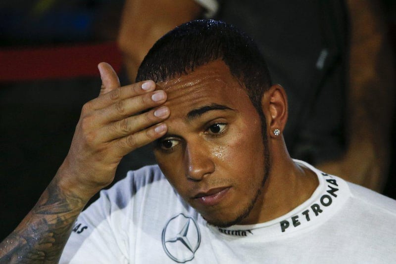 Lewis Hamilton has not had much success since the summer break this season. Vincent Thian / AP Photo