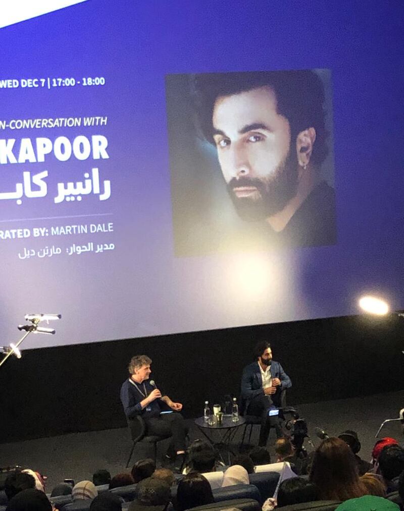 Kapoor spoke about his career beginnings, successes, as well as failures and challenges during the session
