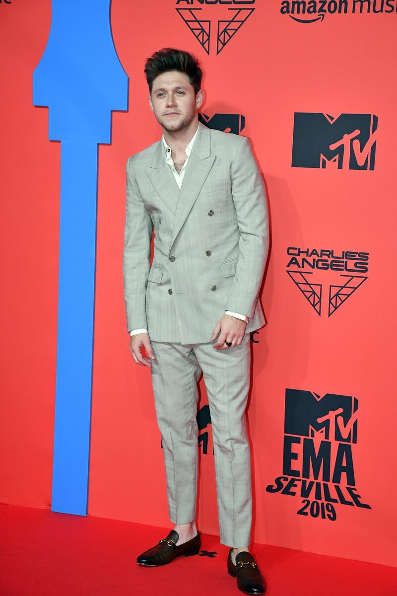 Niall Horan attends the MTV EMAs 2019 on November 3, 2019 in Seville, Spain. EPA