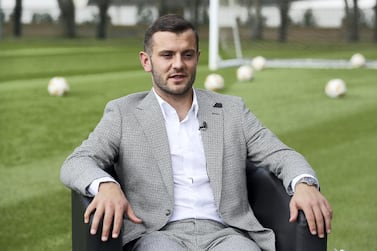 DUBAI , UNITED ARAB EMIRATES , November 25 – 2020 :- Jack Wilshere, an English Professional Footballer during the interview at the NAS sports complex in Dubai. ( Pawan Singh / The National ) For Sports/Online/Instagram. Story by Paul Radley