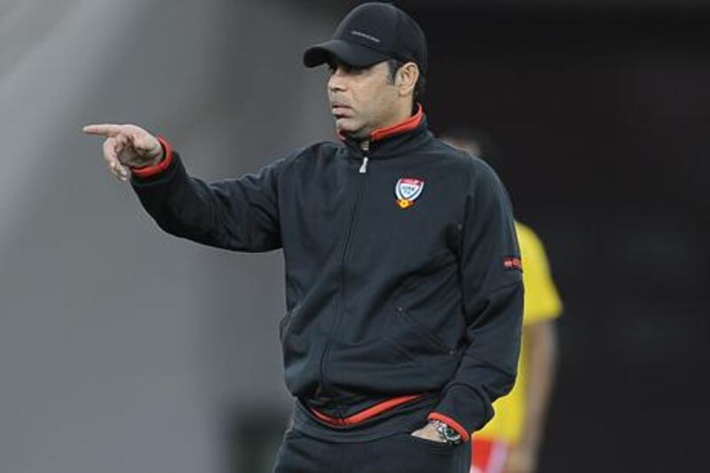 UAE national team coach Mahdi Ali.