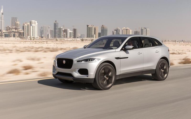 The C-x17 has balanced proportions with a sleek formed lines. Courtesy Jaguar