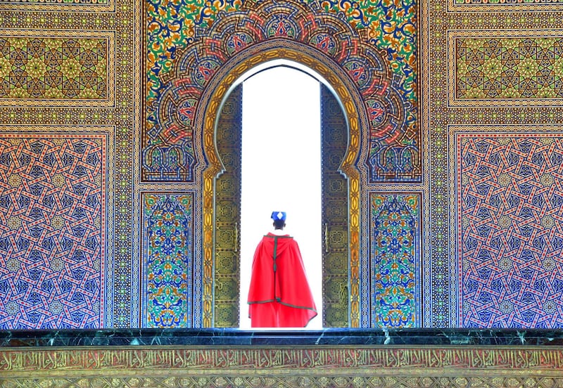 Moroccan Islamic architecture - Mausoleum of Sultan Mohammed V. Courtesy Ronan O’Connell