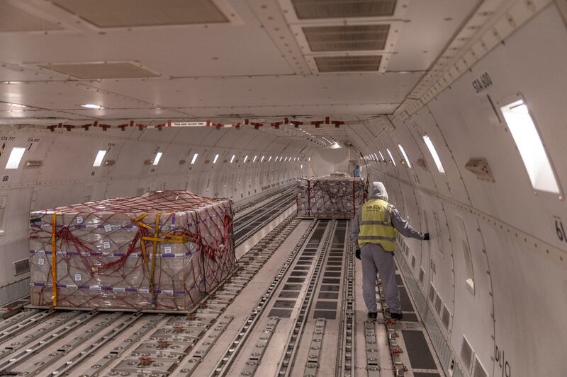 The global air cargo industry will require about 2,800 new and converted freighters for growth and replacement through 2041, according to Boeing. Getty