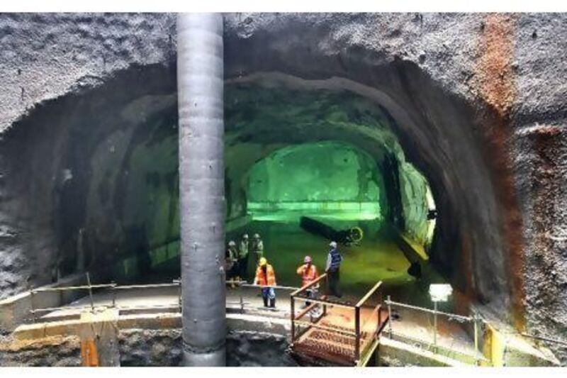 Going underground: Singapore's Jurong Rock Caverns are the first hydrocarbon store of their kind in South East Asia.