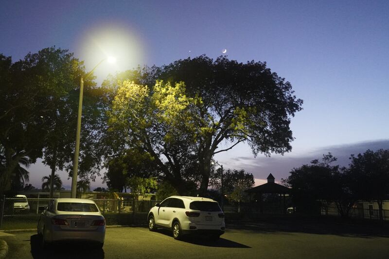 Centre Bargo, a residential compound at US Naval Station Guantanamo Bay, Cuba is where many Cuban exiles live on the base. Willy Lowry / The National