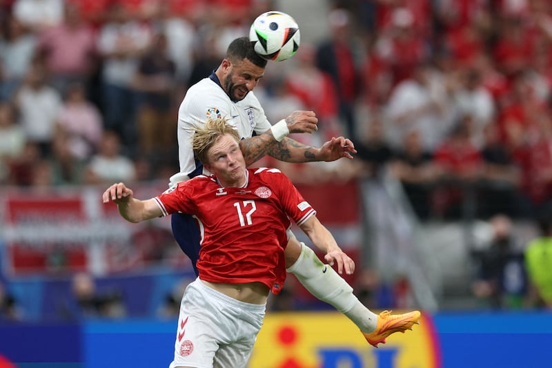 Went to sleep on left and caught on ball by Walker whose ball into the box was turned in by Kane in what was pretty much the only defensive error all game from Danes. AFP