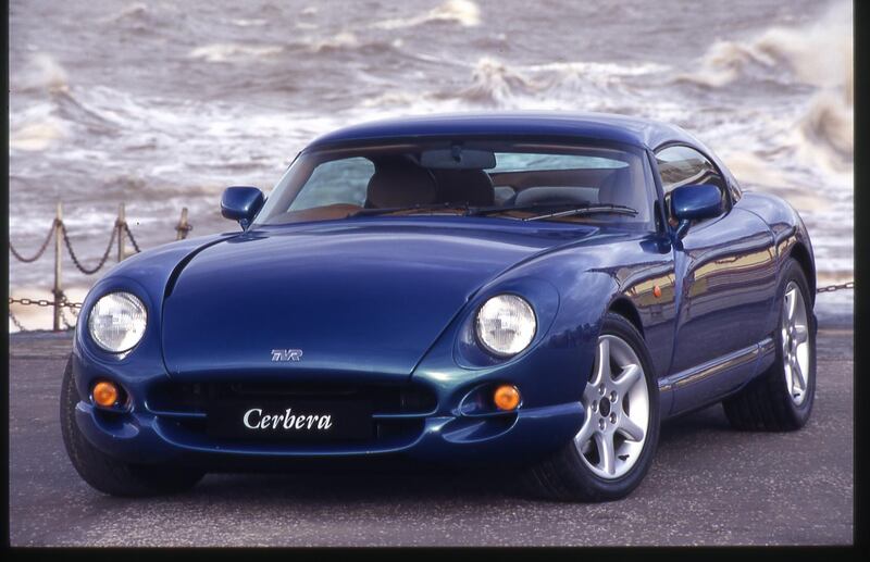 The TVR Cerbera (1996-2003) had a choice of V6 or V8 engines