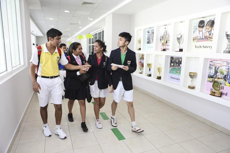 Fees have risen across the UAE as a shortage of school slots encourages private school operators to increase fees. Sarah Dea / The National