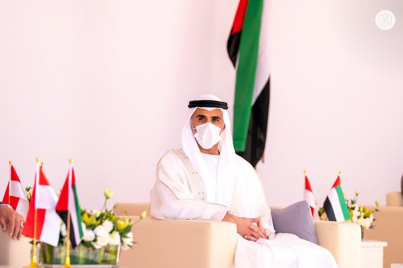 Sheikh Khalid bin Mohamed, chairman of the Abu Dhabi Executive Office, inaugurated President Joko Widodo Street in Abu Dhabi.