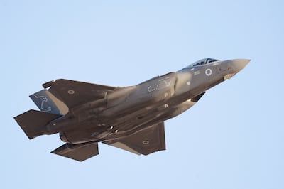 An Israeli F-35 fighter jet. Reuters