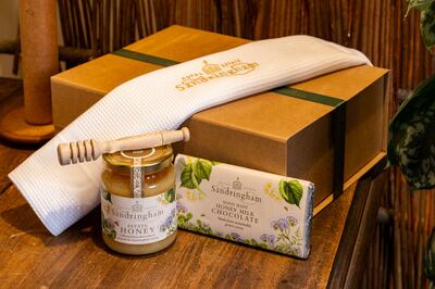 Sandringham Honey  Gift Set. Photo: Sandringham Estate
