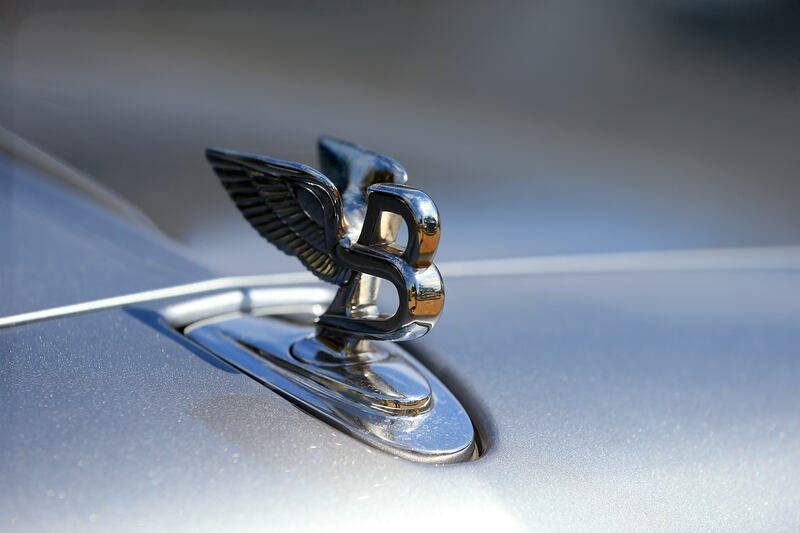 The famed Bentley hood ornament. PA