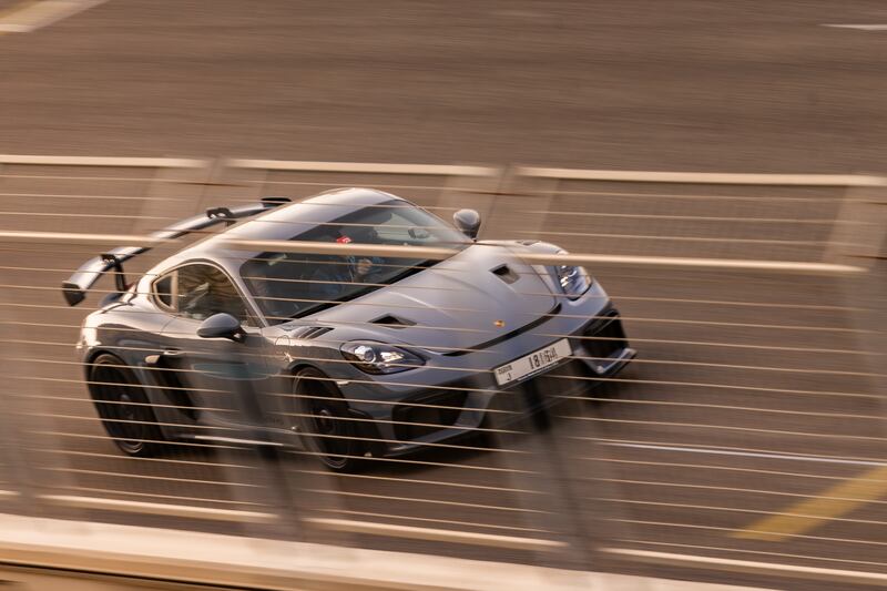 With a mid-mounted 4.0-litre flat-six engine making 493hp, the GT4 can hit 315kph at full pelt