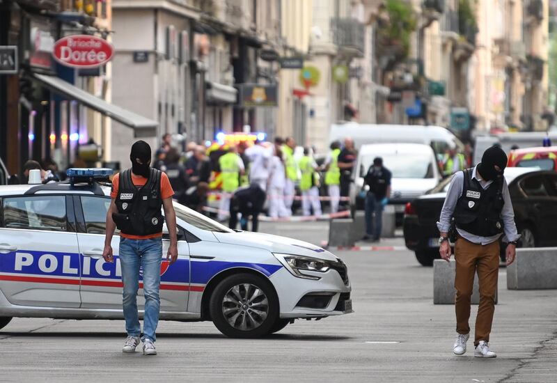 The area where the explosion occurred, on the narrow strip of land between the Saone and Rhone rivers in the historic city centre, has been evacuated.AFP