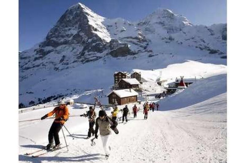 UAE investors can have partial ownership of Swiss ski chalets, but at a hefty price tag.