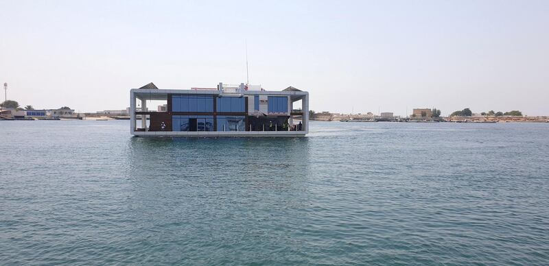 Seagate Shipyard unveiled the first house in its Neptune project, which will include a floating luxury hotel and 12 residential floating houses in Dubai.
Courtesy: Seagate Shipyard
