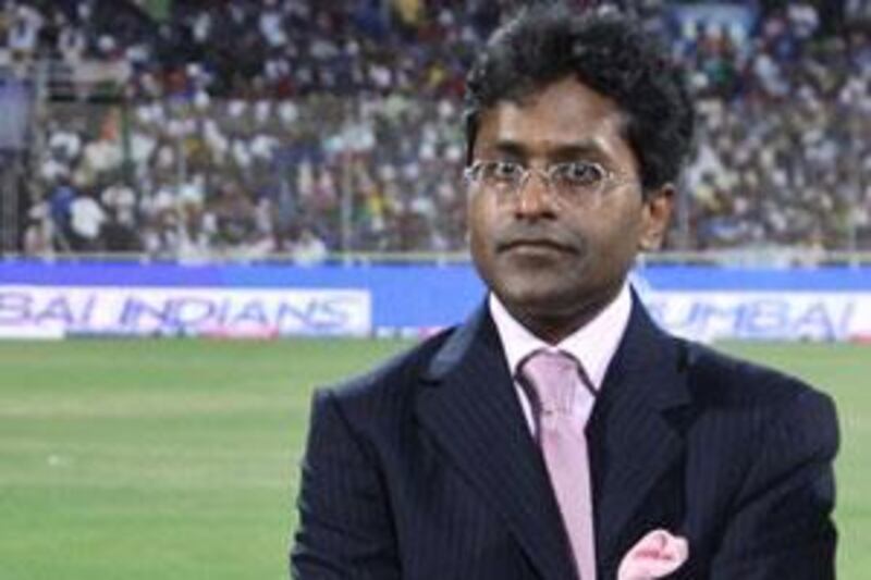 IPL Commissioner Lalit Modi has been suspended as tax authorities are probing the three-year-old Indian Premier League franchise.