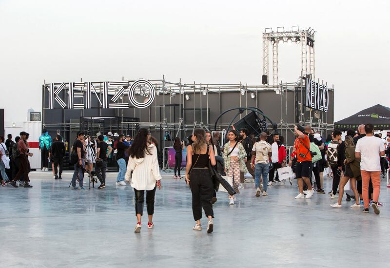 Dubai, United Arab Emirates-  Crowd at the Sole Dubai Festival at D3.  Leslie Pableo for The National for Saeed Saeed's story