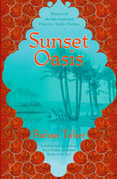 Sunset Oasis by Bahaa Taher published by Sceptre. Courtesy Hodder & Stoughton