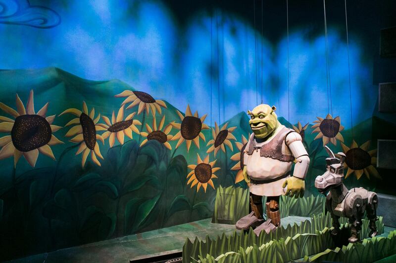DUBAI, UNITED ARAB EMIRATES - JULY 18: 

Inside Shrek's Merry Fairy Tale Journey.

The National's reporter, Hala Khalaf, took her daughter, Alana, to the new Dreamworks Animation Zone at Motiongate, Dubai Parks & Resorts.

(Photo by Reem Mohammed/The National)

Reporter: Hala Khalaf
Section: AC