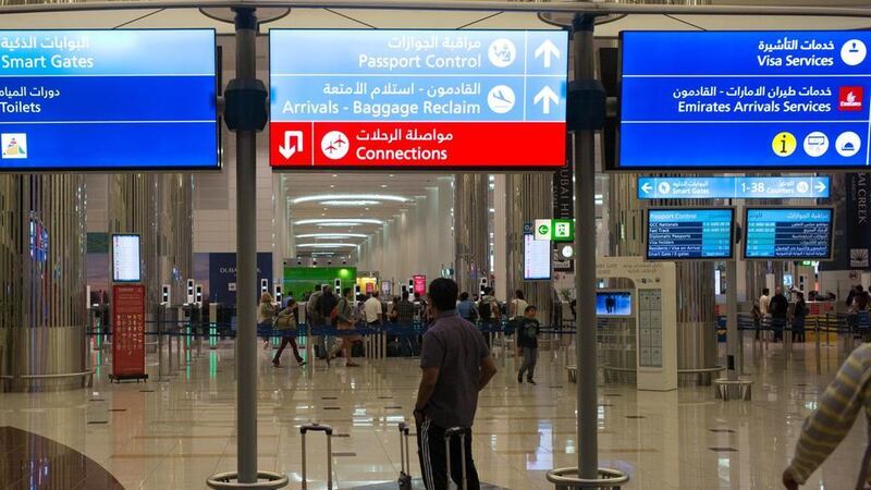 The RTA is targeting illegal drivers who pick up fares at Dubai International Airport. Getty