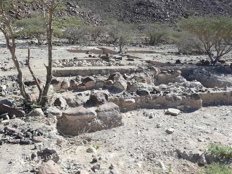 Remnants of copper workshops dating to about 300BC at the Sharjah site, but there is much more to be uncovered. Courtesy Department of Culture Sharjah