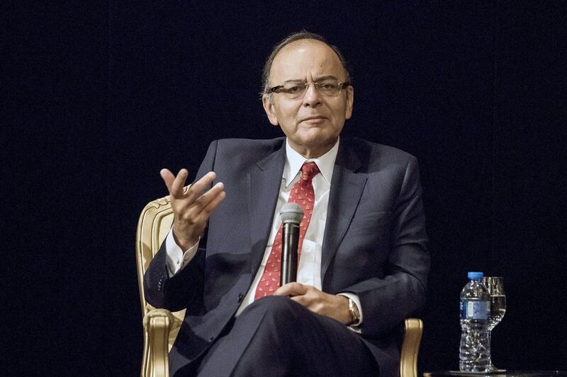 India's ability to touch or cross 8 per cent growth in the next year is reasonably plausible, according to finance minister Arun Jaitley. Xaume Olleros / Bloomberg