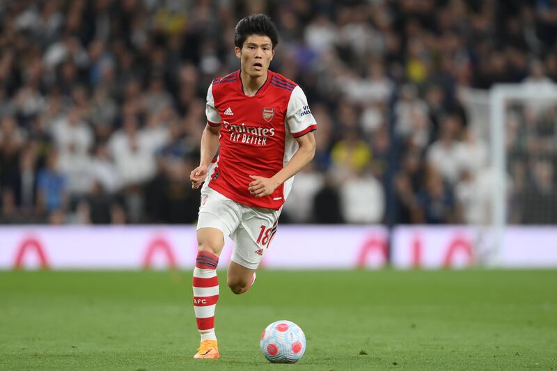 Takehiro Tomiyasu: 8. Arrived under the radar last summer but quickly cemented his place as Arsenal's first-choice right-back following a series of impressive performances. A strong debut campaign was disrupted by a calf injury earlier this year but Arsenal have unearthed a gem. Getty