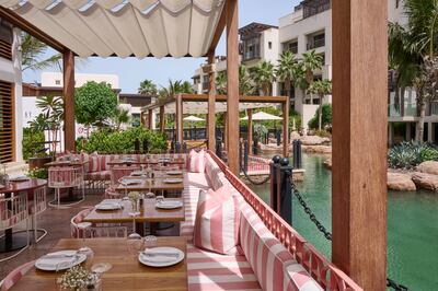 Flamingo Room by tashas has a picturesque outdoor arena. Photo: Flamingo Room by tashas
