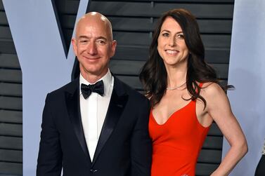 Jeff Bezos and wife MacKenzie Bezos have decided to divorce after 25 years. AP Photo