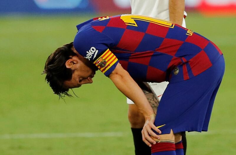 Barcelona's Lionel Messi. Reuters