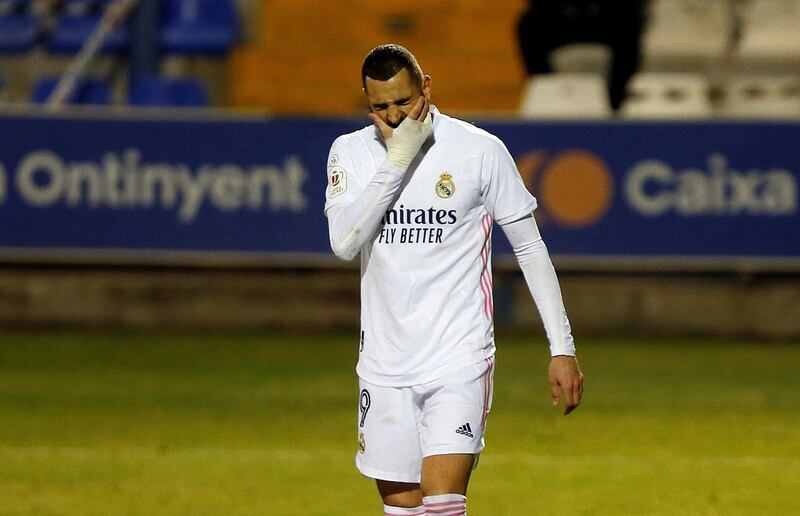 Real Madrid's striker Karim Benzema. EPA