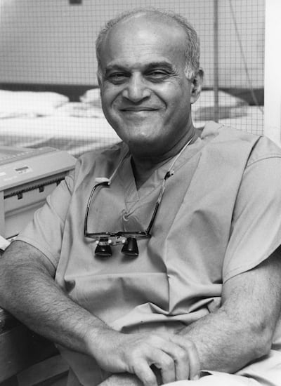 Magdi Yacoub at Harefield Hospital, London, 1999. Photo: Harefield Hospital/Guy’s and St Thomas’ NHS Foundation Trust