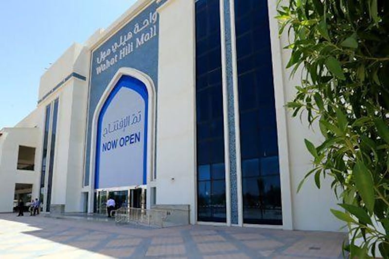 Wahat Hili Mall is Al Ain's fifth mall. Ravindranath K / The National