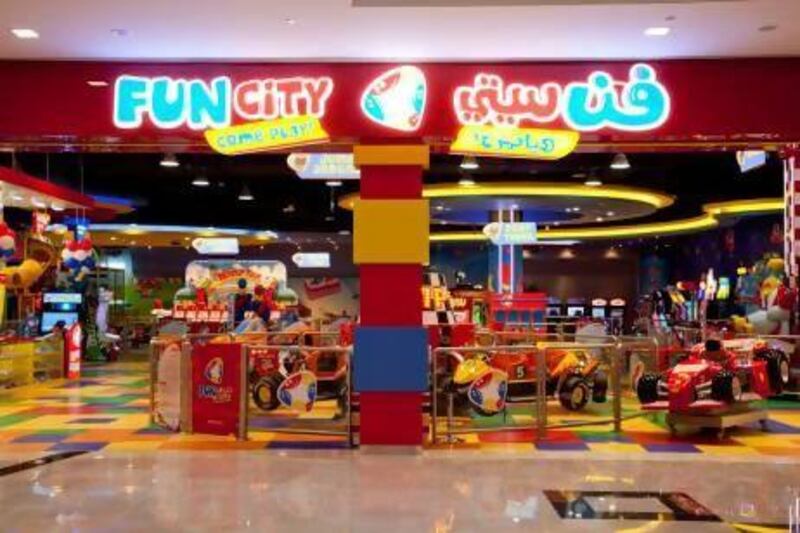 Fun City is offering unlimited Dh1 rides and games every Monday. Courtesy Fun City