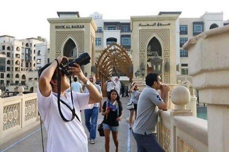 Dubai's tourism sector has experienced a dramatic lift, due in part to political instability in other parts of the region. Jeffrey E Biteng / The National
