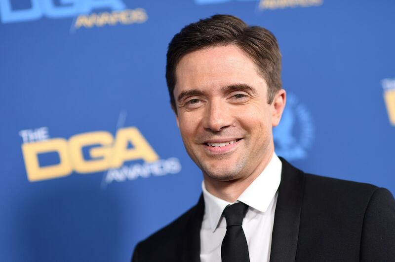 Topher Grace at the 71st Annual Directors Guild Of America Awards in Los Angeles. AFP