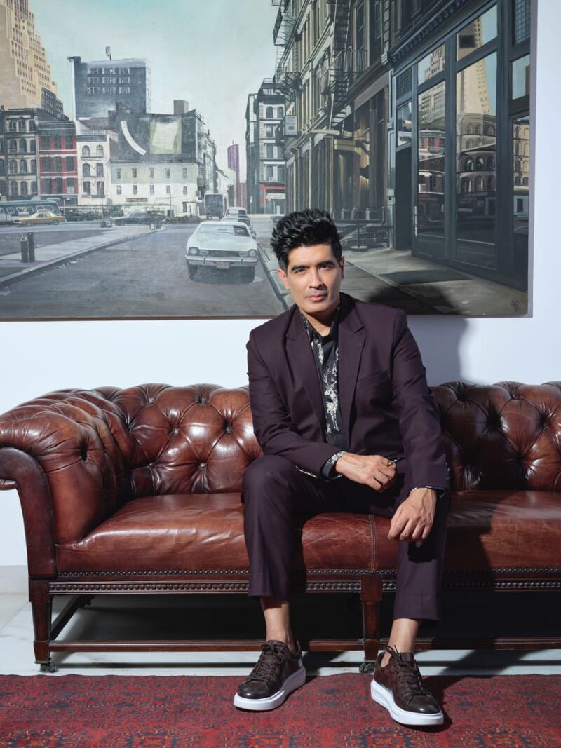 Indian designer Manish Malhotra, known for his work in Bollywood films, will showcase a special collection at IIFA Rocks 2023 in Abu Dhabi. Photo: IIFA