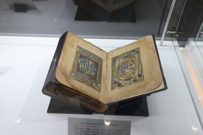 A Quran from China's Ming Dynasty.  Victor Besa / The National