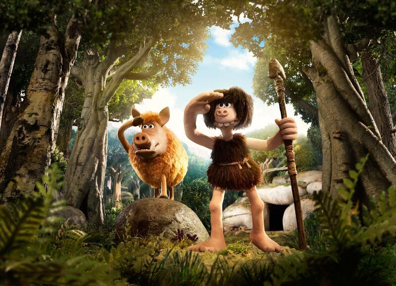 Hognob and Dug (voiced by Eddie Redmayne) in Early Man. Courtesy Studio Canal