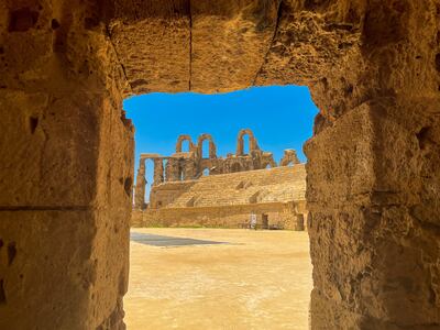 El Jem Roman Colosseum in Tunisia. Photo: Ghaya Ben Mbarek / The National