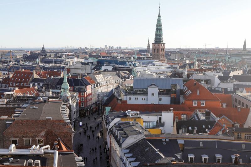 Copenhagen, Denmark. The Nordic country was ranked sixth, with 57 per cent giving lenders their vote of confidence.