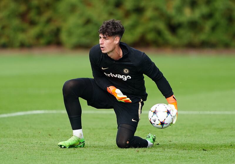 Chelsea goalkeeper Kepa Arrizabalaga. PA