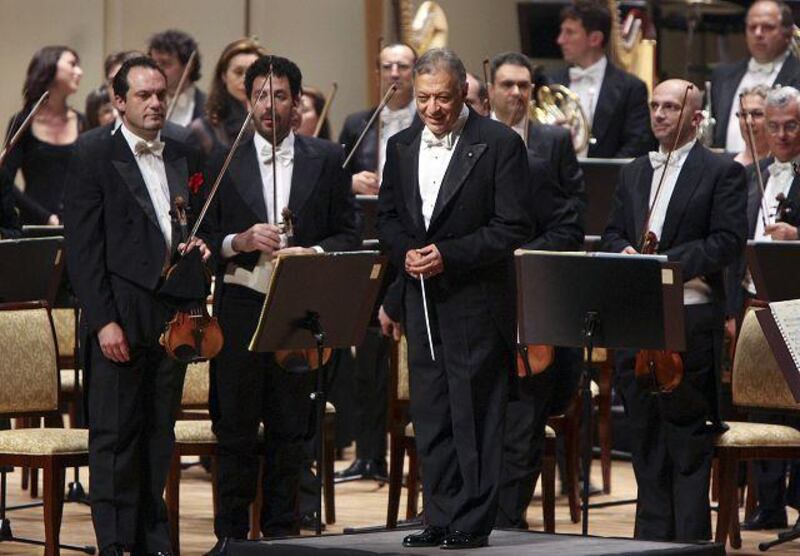 Zubin Mehta conducts Russian Landscapes at Emirates Palace.